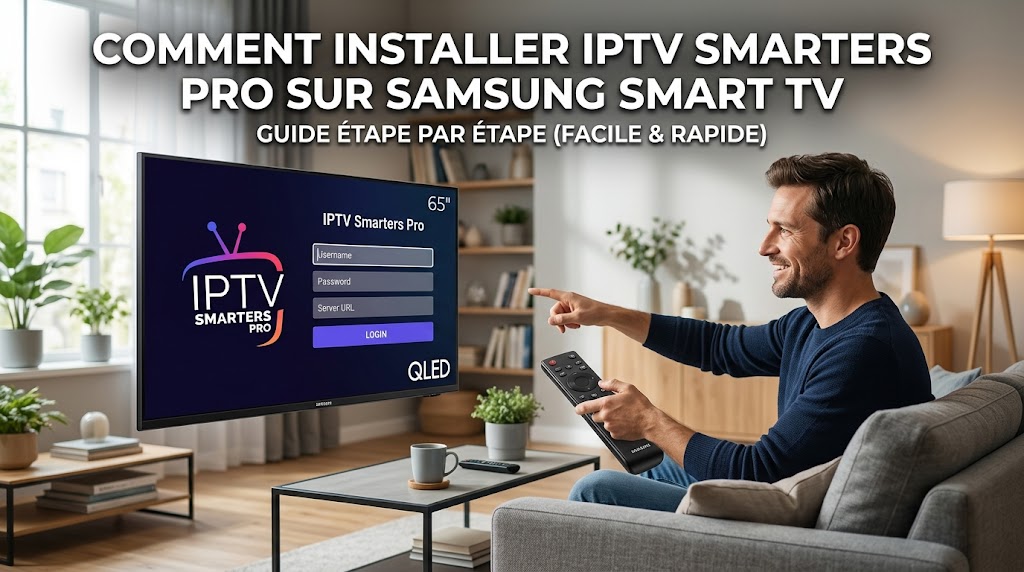 Comment Installer IPTV Smarters Pro sur Samsung Smart TV